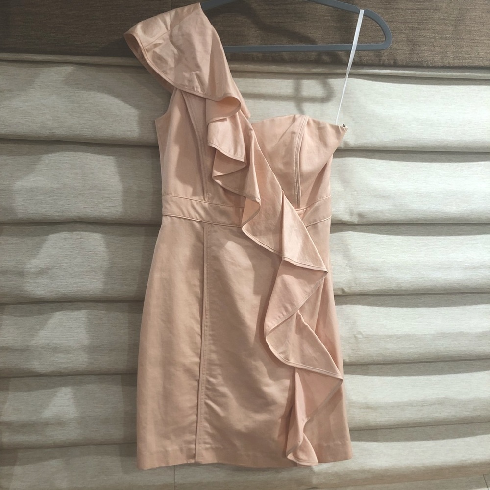 Cynthia Steffe one shoulder dress